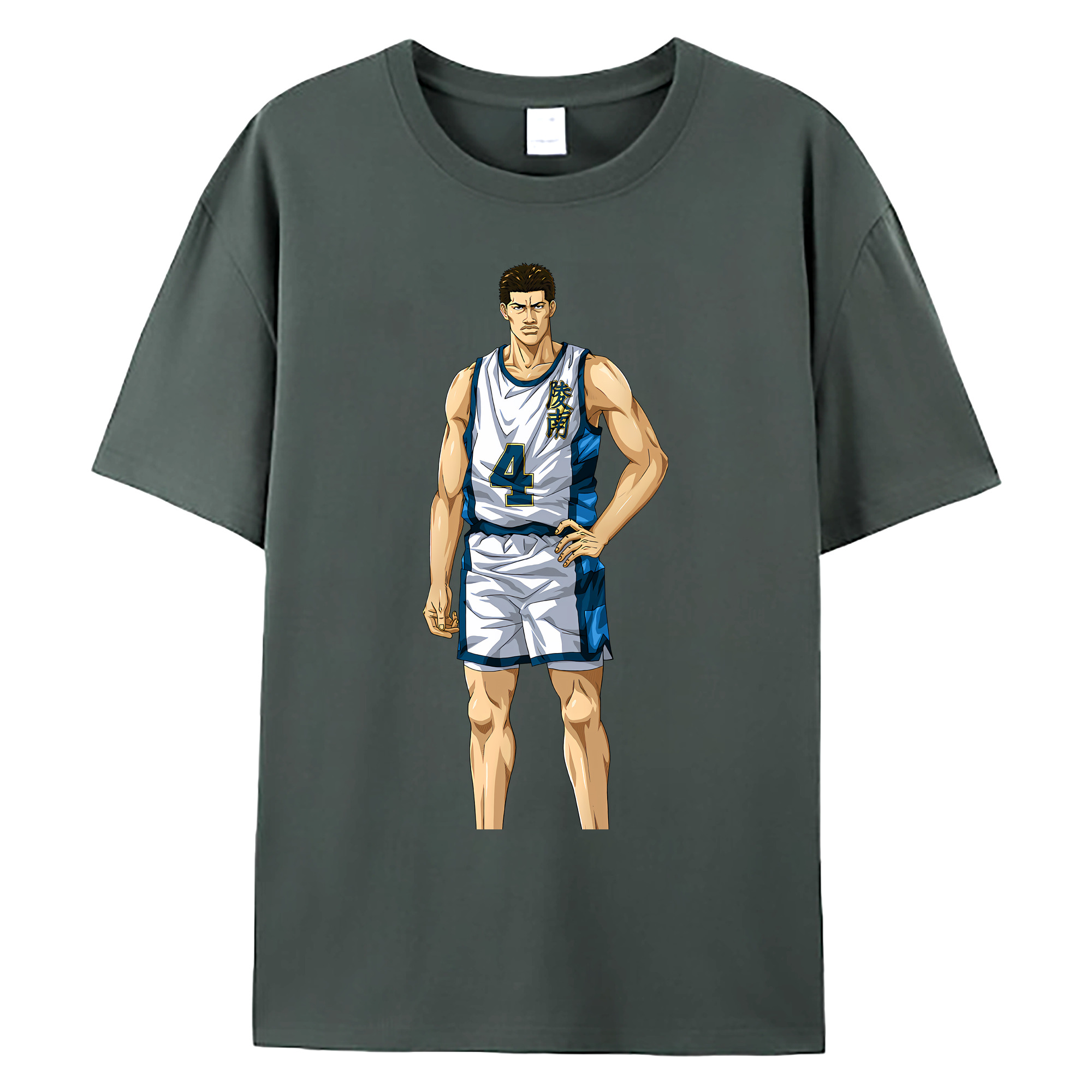 （画像用） SLAM DUNK／スラムダンク 綿100％ メンズ半袖Tシャツ｜肌触りやわらか＆通気性